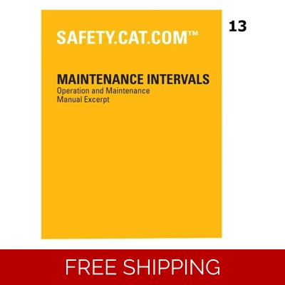13 CATERPILLAR 320C EXCAVATOR EXCERPT OPERATION AND MAINTENANCE MANUAL 13 CATERPILLAR 320C EXCAVATOR EXCERPT OPERATION AND MAINTENANCE MANUAL